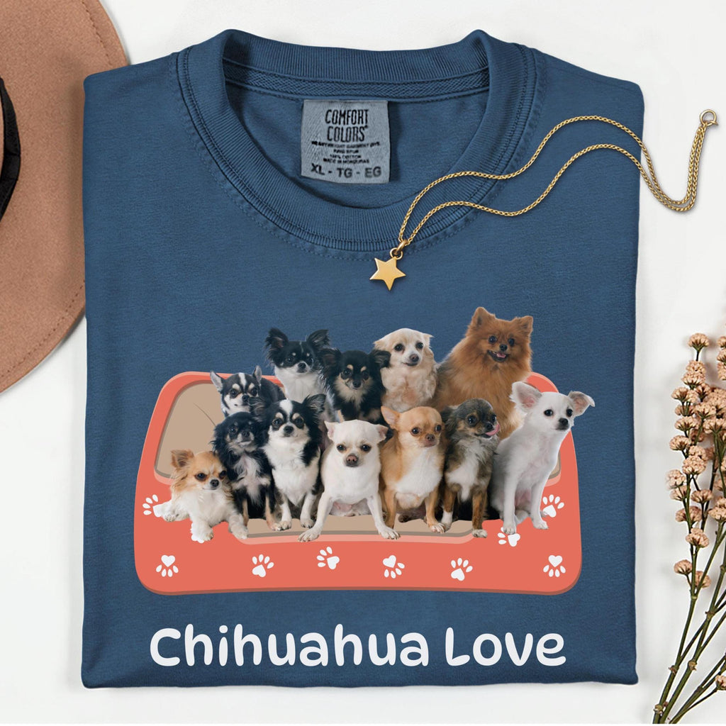 Chihuahuas shirt gift for Chihuahua lover Funny chihuahua t-shirt Comfort Colors tee Unisex garment-dyed t-shirt