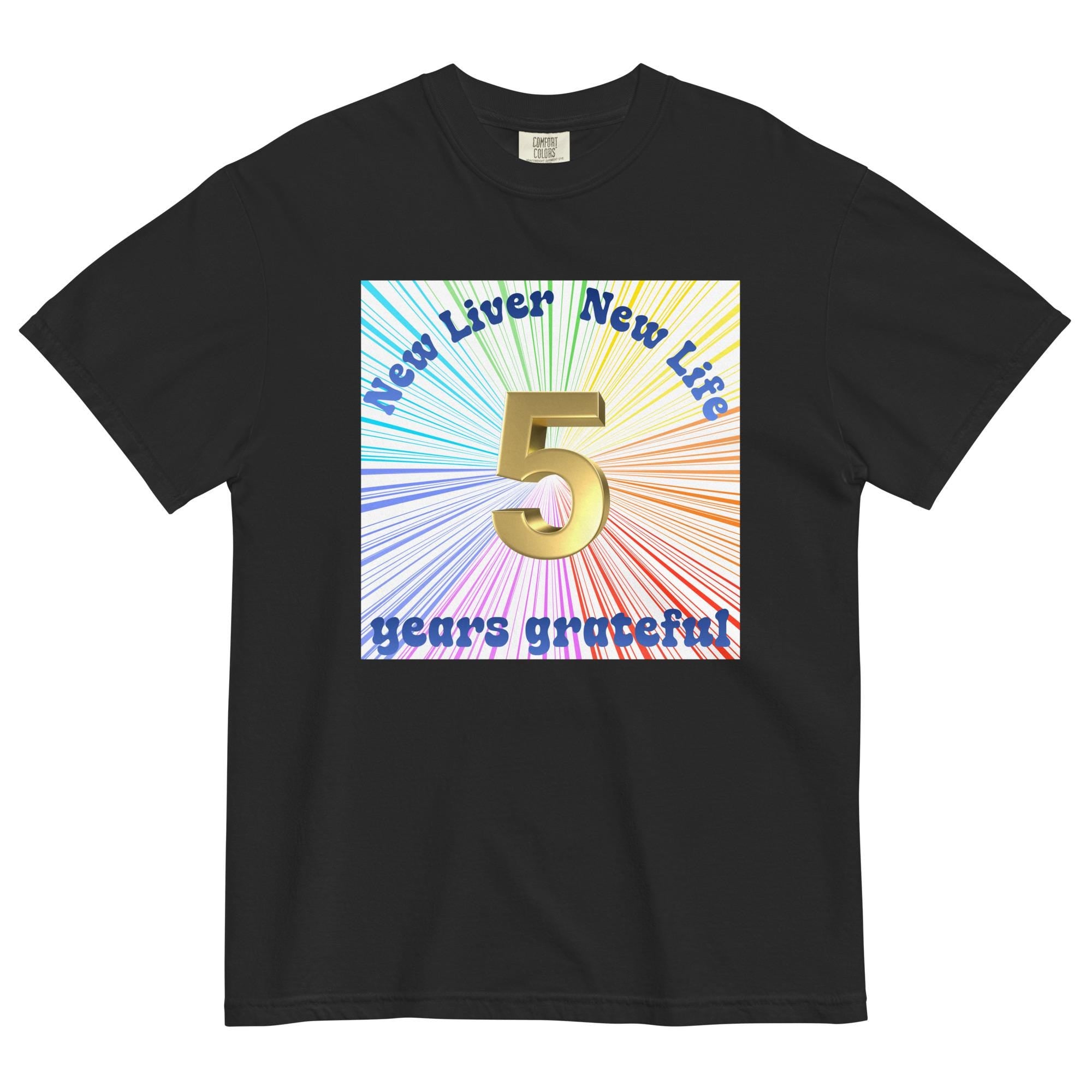 Liver Transplant Survivor tee Comfort Colors T-shirt custom year personalize transplant tee Unisex garment-dyed heavyweight t-shirt