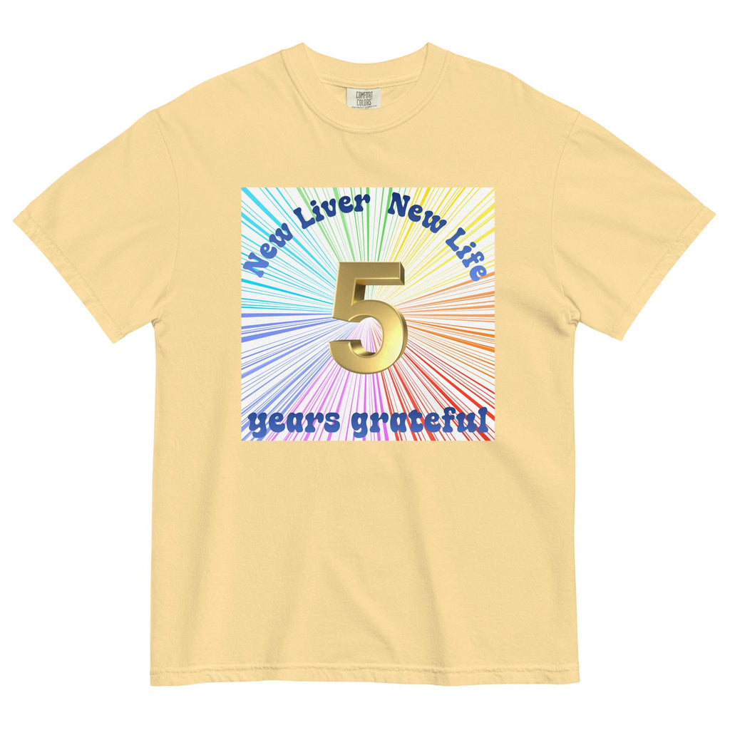 Liver Transplant Survivor tee Comfort Colors T-shirt custom year personalize transplant tee Unisex garment-dyed heavyweight t-shirt