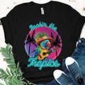 Funny Parrot T-Shirt: Tropical Guitarist Tee - Hawaii Gift