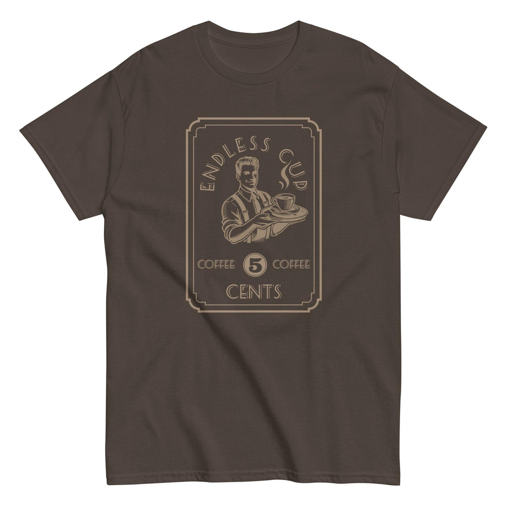 Retro Coffee t-shirt Vintage coffee ad Gildan classic tee coffee lover gift