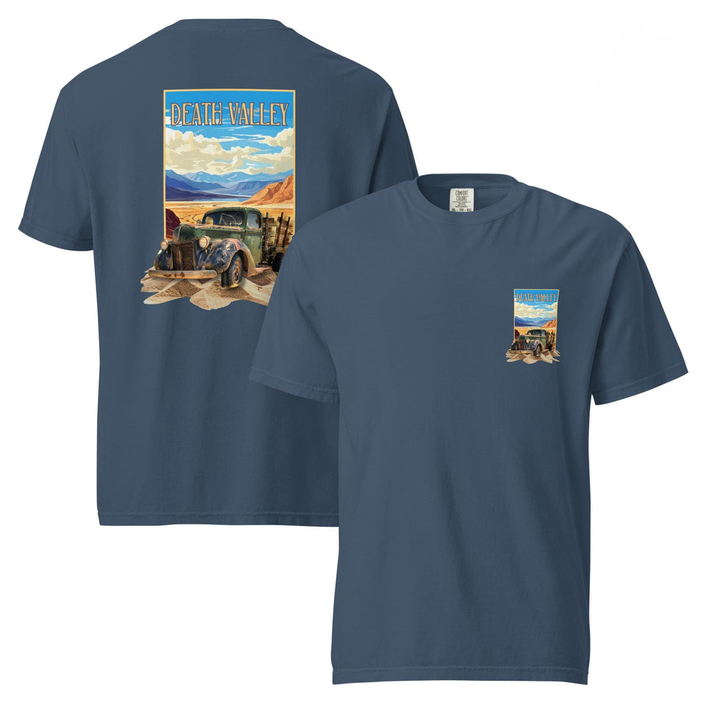 Death Valley Shirt Comfort Colors Death Valley CA travel poster design Tshirt
