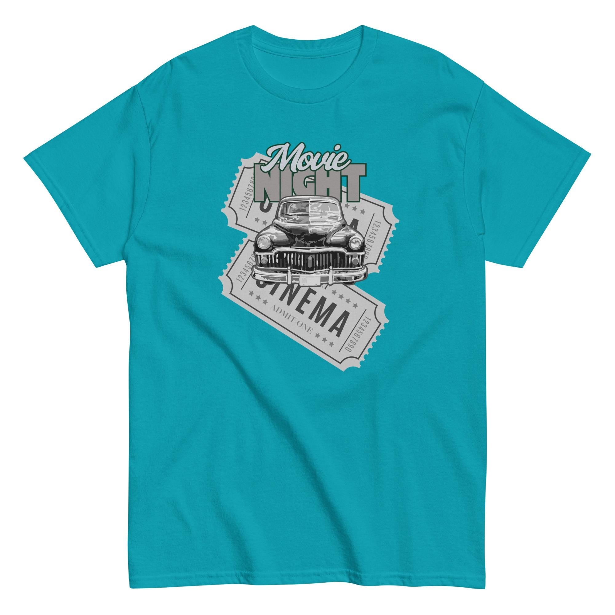 Retro Movie Shirt Movie Night Cinema t-shirt Gildan movie tee Unisex classic tee