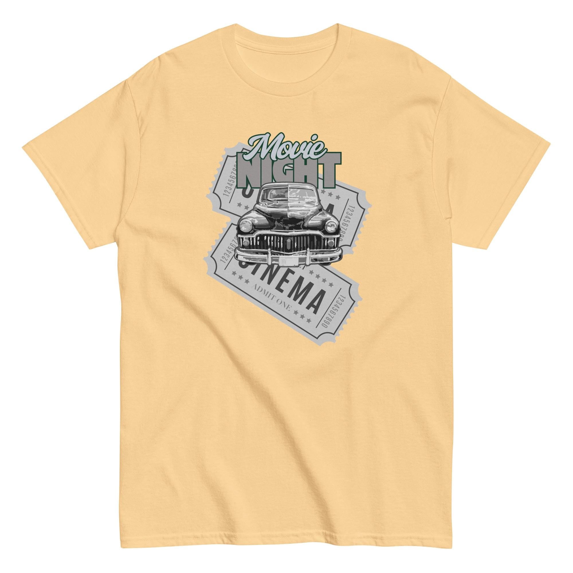 Retro Movie Shirt Movie Night Cinema t-shirt Gildan movie tee Unisex classic tee