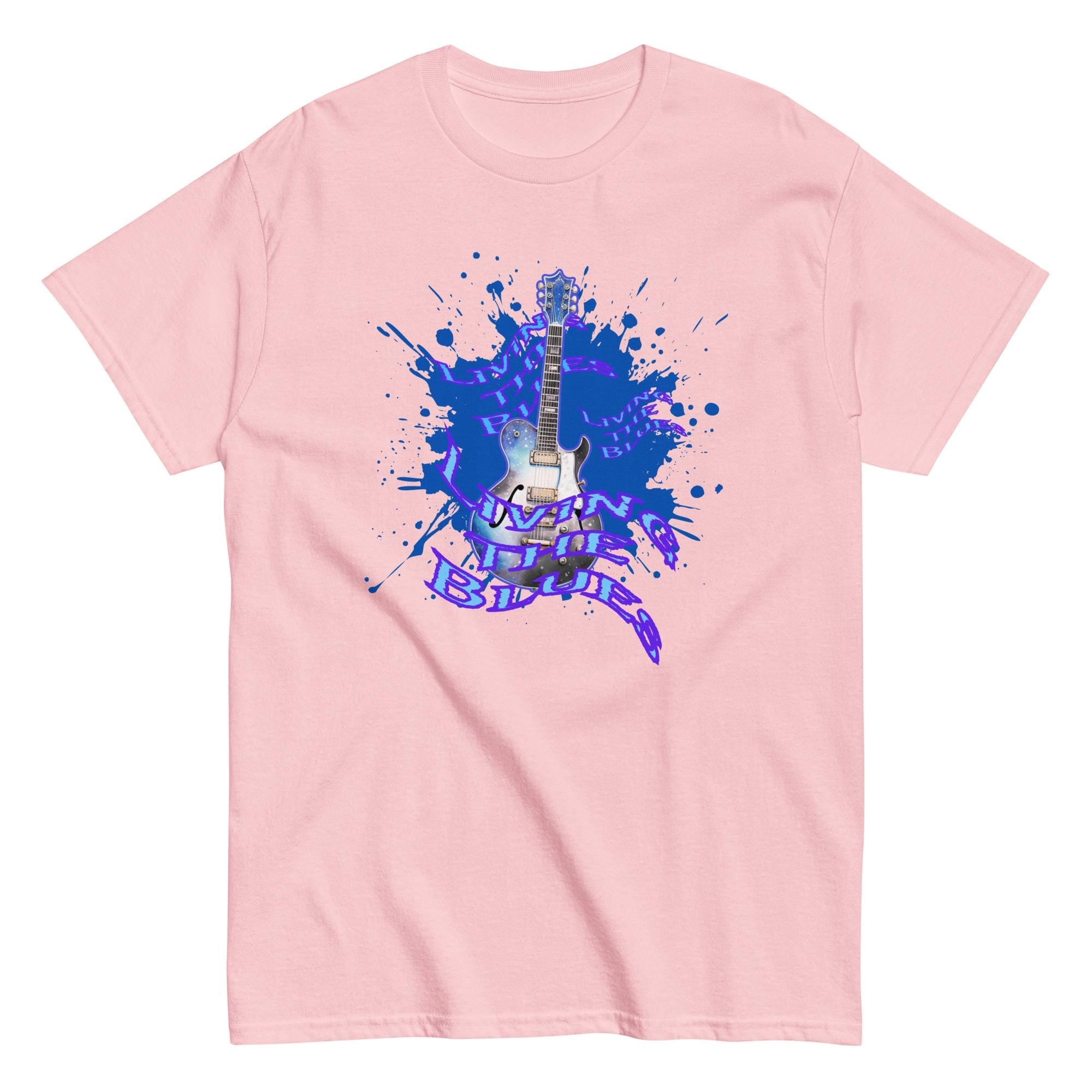 Blues Guitar Shirt Guitar lover gift, blues music lover guitarist t-shirt music tees Unisex classic tee
