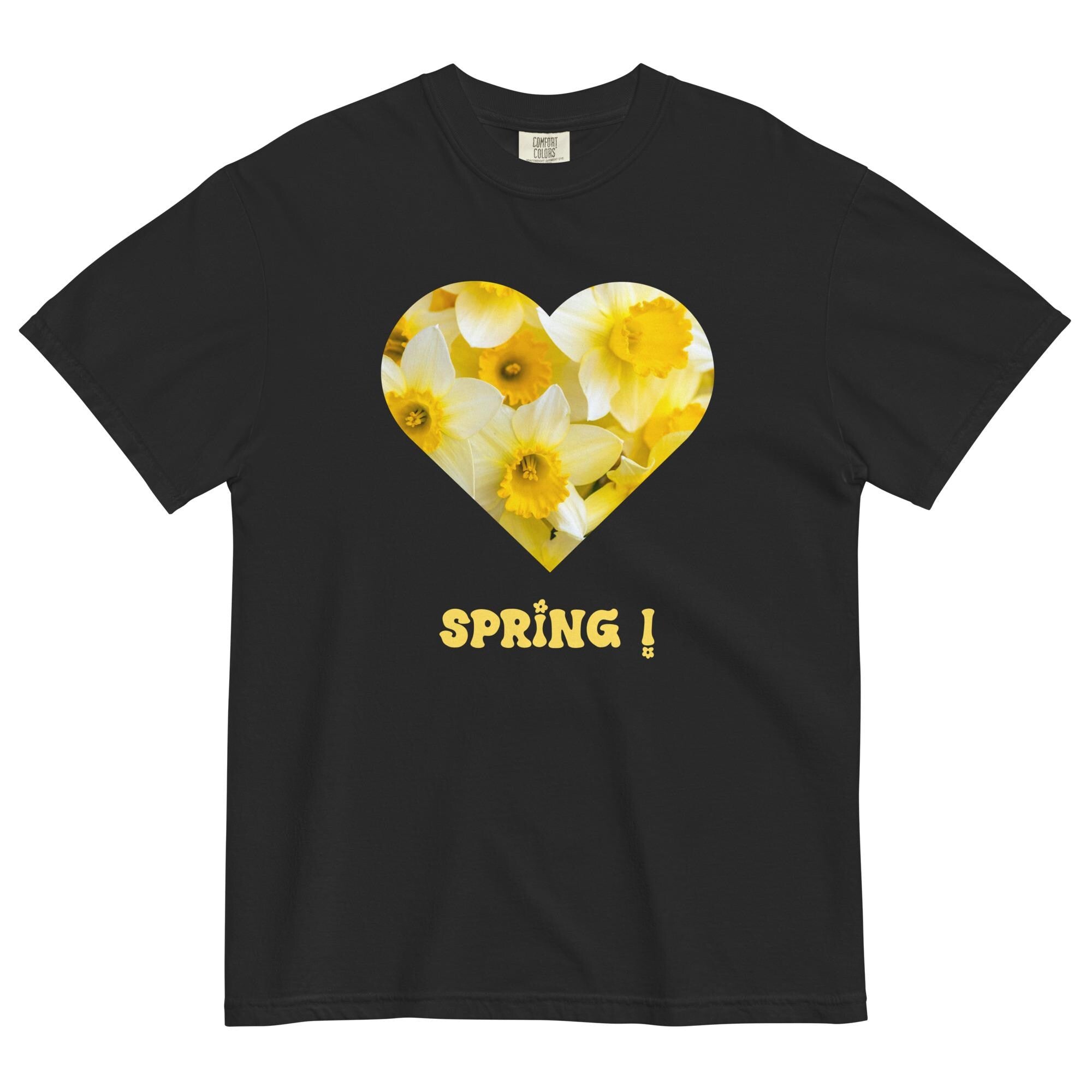 Comfort Colors Spring Shirt Daffodils T-shirt gift for flower lover  Unisex garment-dyed heavyweight t-shirt