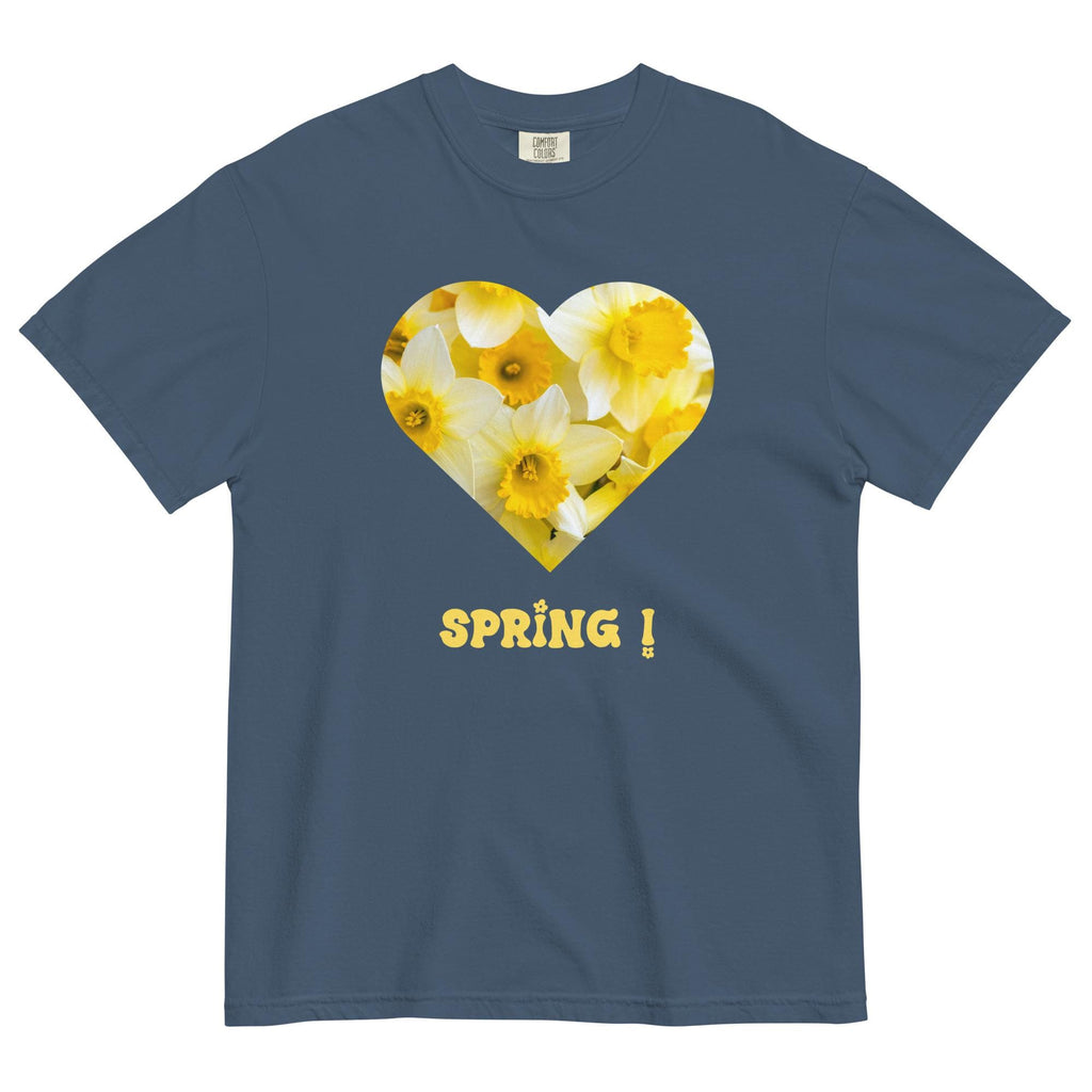 Comfort Colors Spring Shirt Daffodils T-shirt gift for flower lover  Unisex garment-dyed heavyweight t-shirt