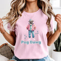 Funny Pug dog shirt Custom Colors Pug T-Shirt Fashion Pug tee Unisex garment-dyed heavyweight t-shirt