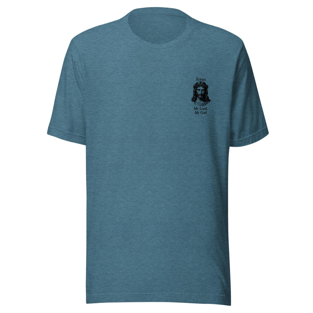 Jesus back print shirt Bella Canvas Jesus tee gift for Christian Unisex t-shirt