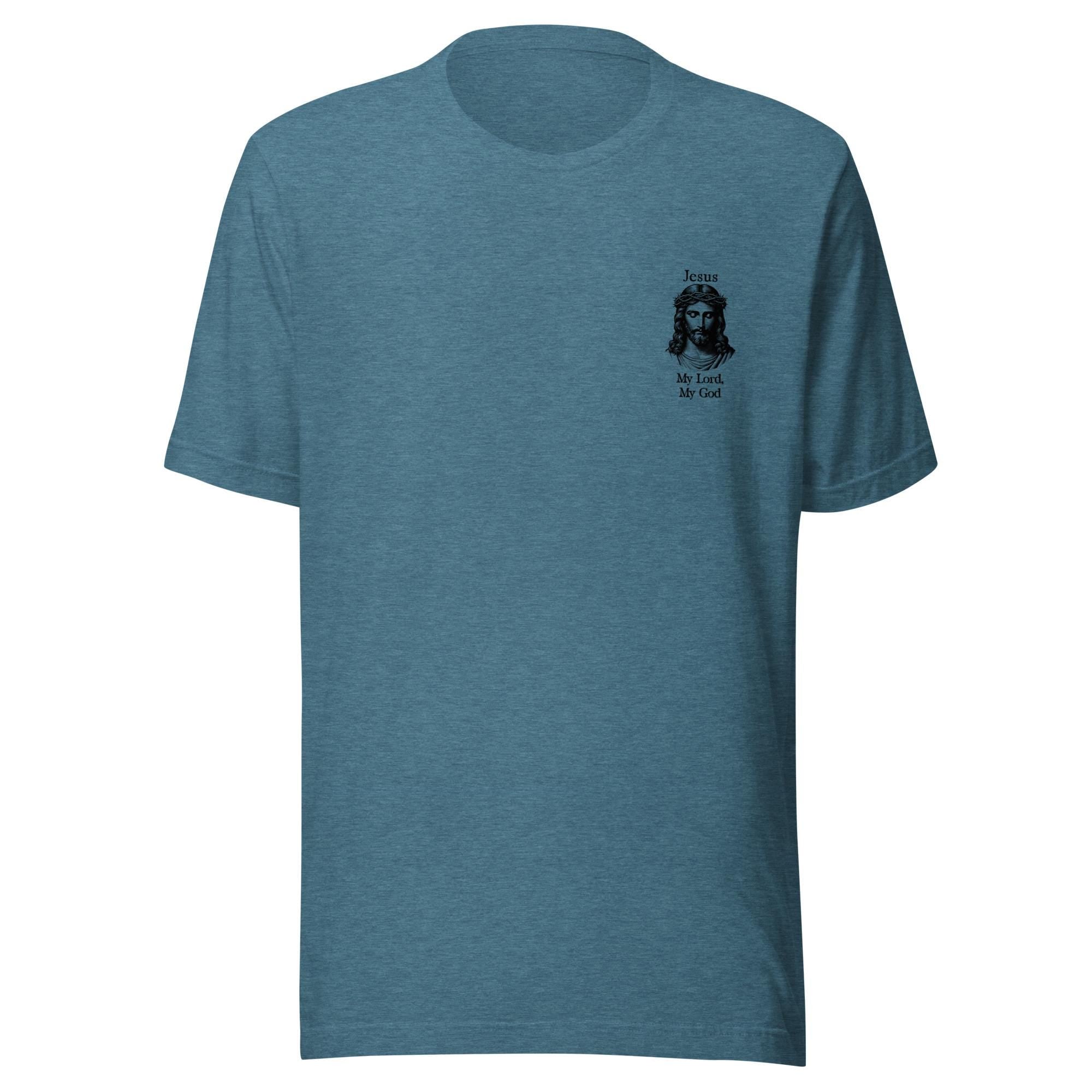 Jesus back print shirt Bella Canvas Jesus tee gift for Christian Unisex t-shirt
