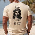 Jesus back print shirt Bella Canvas Jesus tee gift for Christian Unisex t-shirt