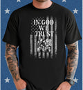 USA In God We Trust T-Shirt Comfort Colors Christian Family shirt Trust God Family shirt Unisex garment-dyed heavyweight t-shirt