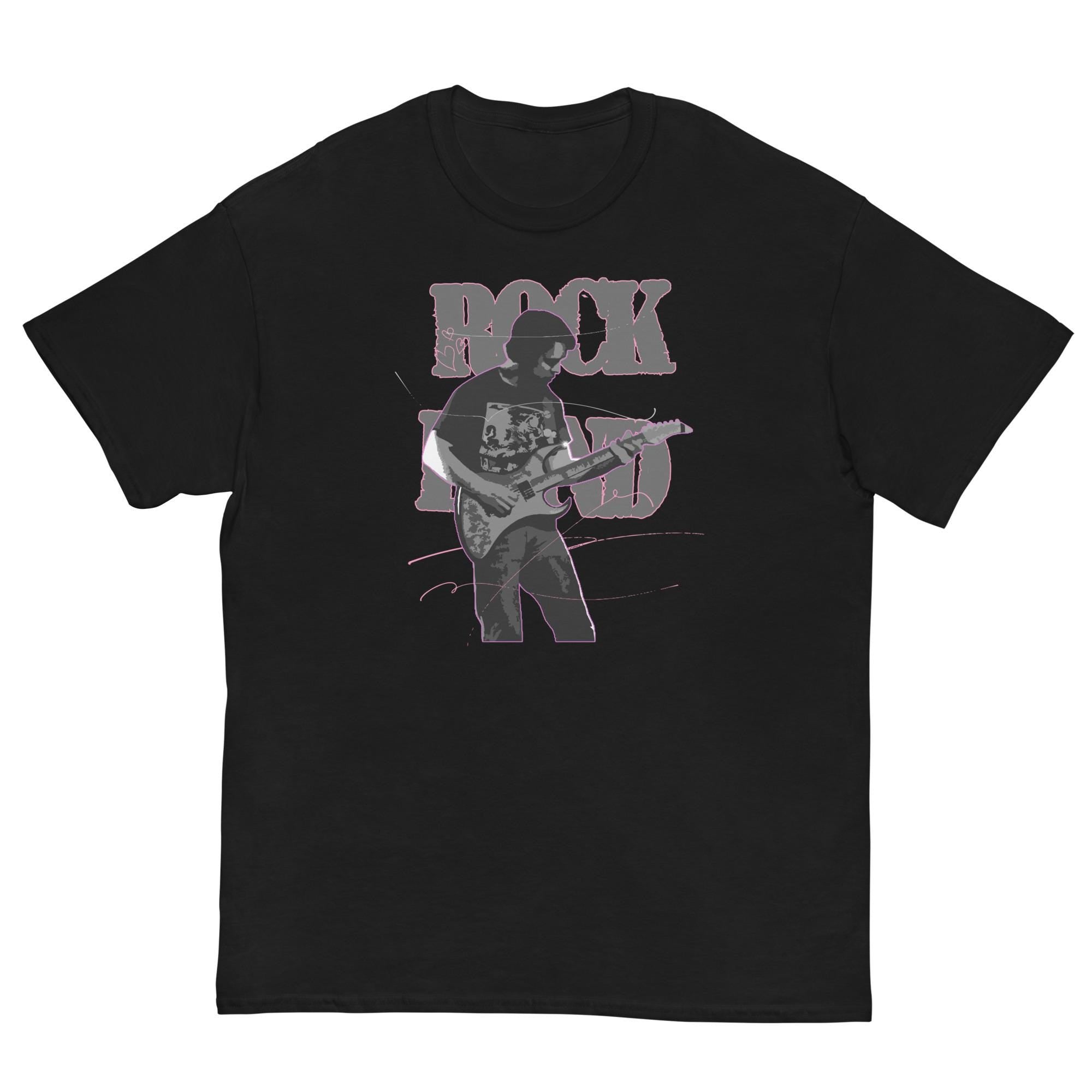 Rock Band Shirt Guitarist t-shirt Gildan electric guitar t-shirt mens classic tee