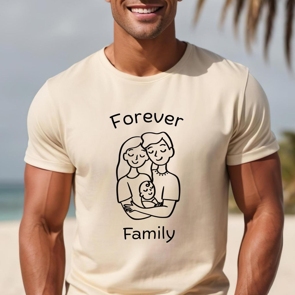 Family Forever Shirt Bella Canvas family is forever t-shirt gift for Christian, LDS shirts Unisex t-shirt