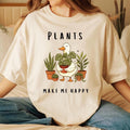 Plants Goose Shirt Comfort Colors Plants Make Me Happy Goose t-shirt Unisex garment-dyed heavyweight t-shirt