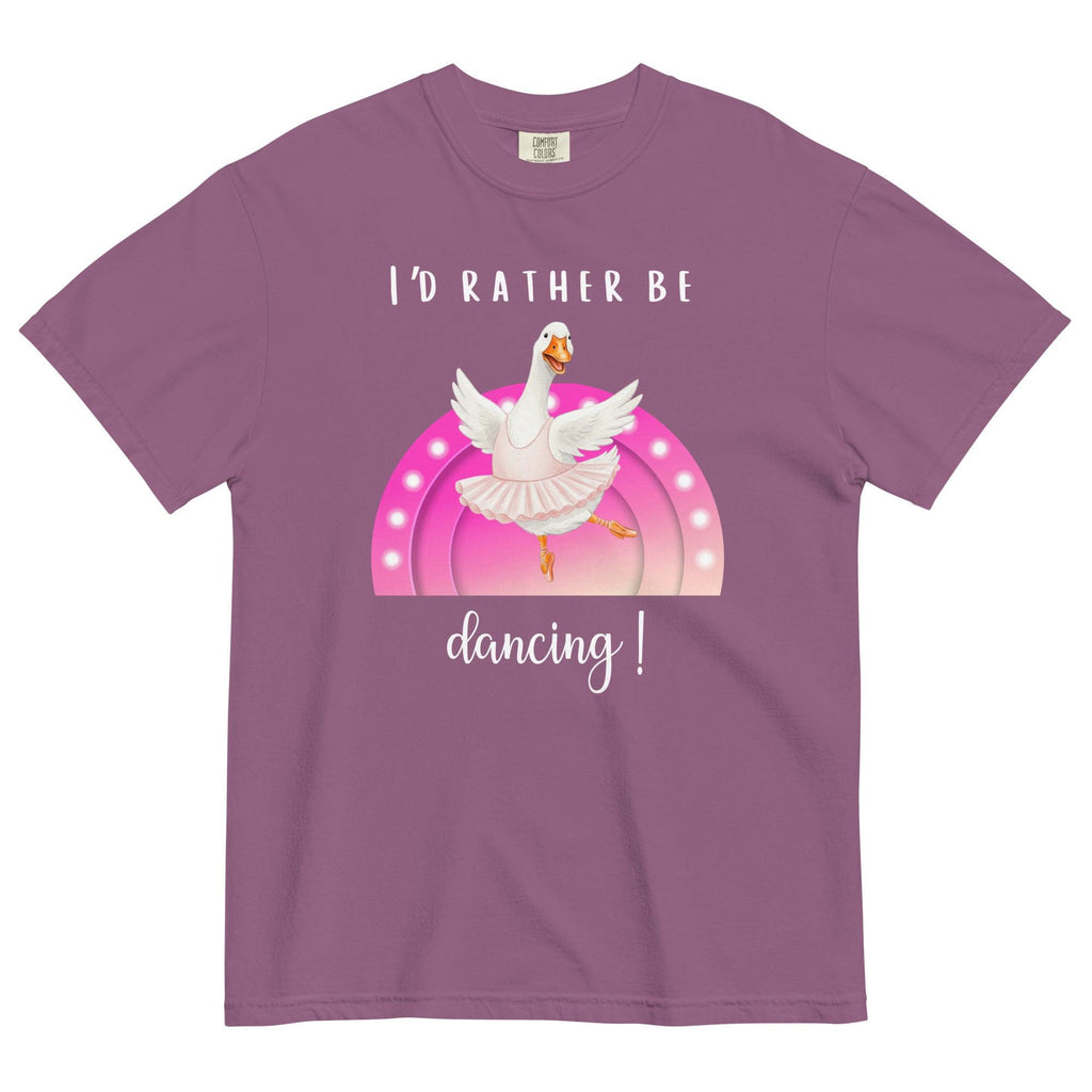 Comfort Colors Dancing Goose Shirt Ballet dancer T-shirt Unisex garment-dyed heavyweight t-shirt