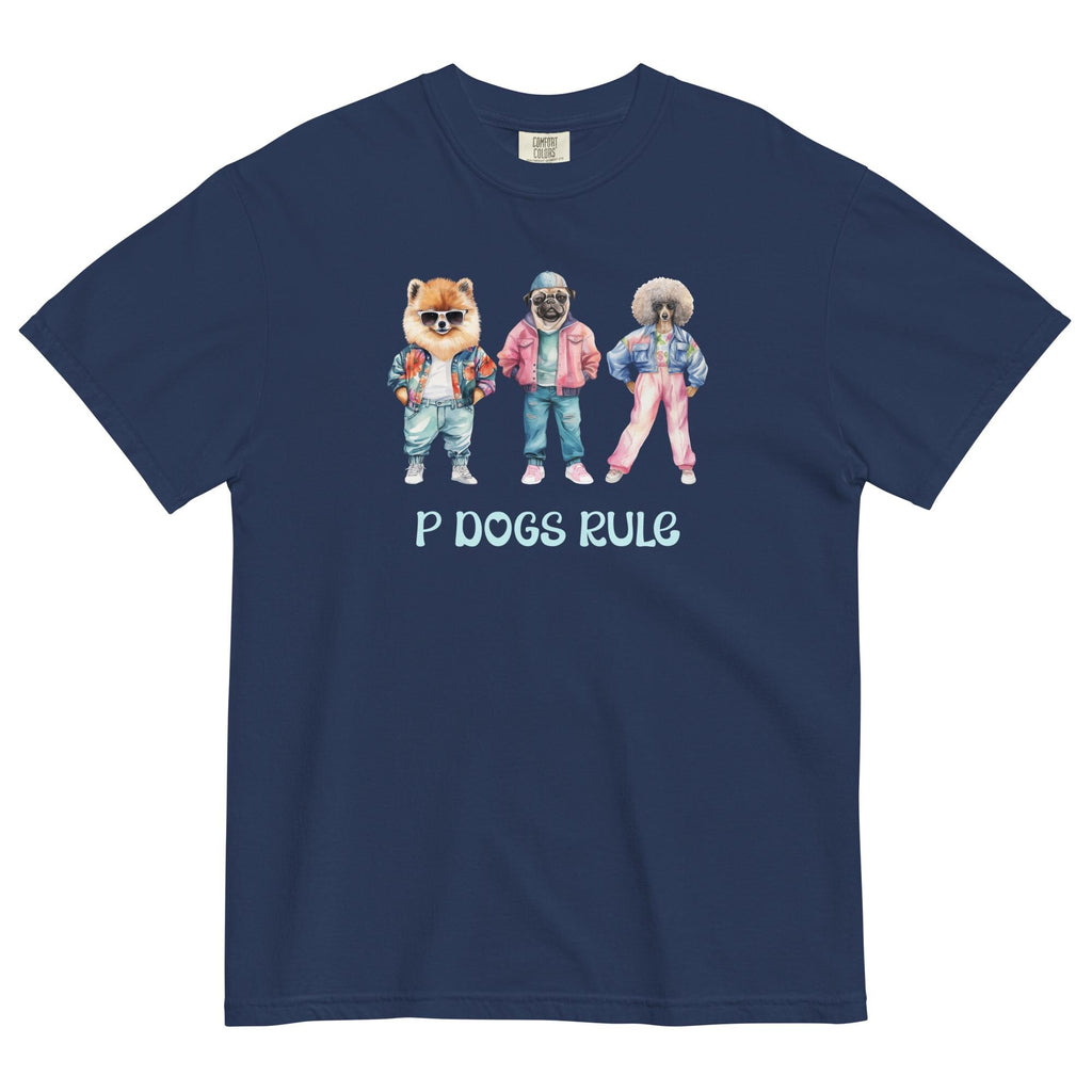 Funny Dogs Shirt Comfort Colors dogs t-shirt gift for dog lover Pomeranian tee Poodle tee Pug tee Unisex garment-dyed heavyweight t-shirt