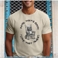Funny Racoon Music Shirt Retirement gift music lover rocking chair tee Unisex classic tee