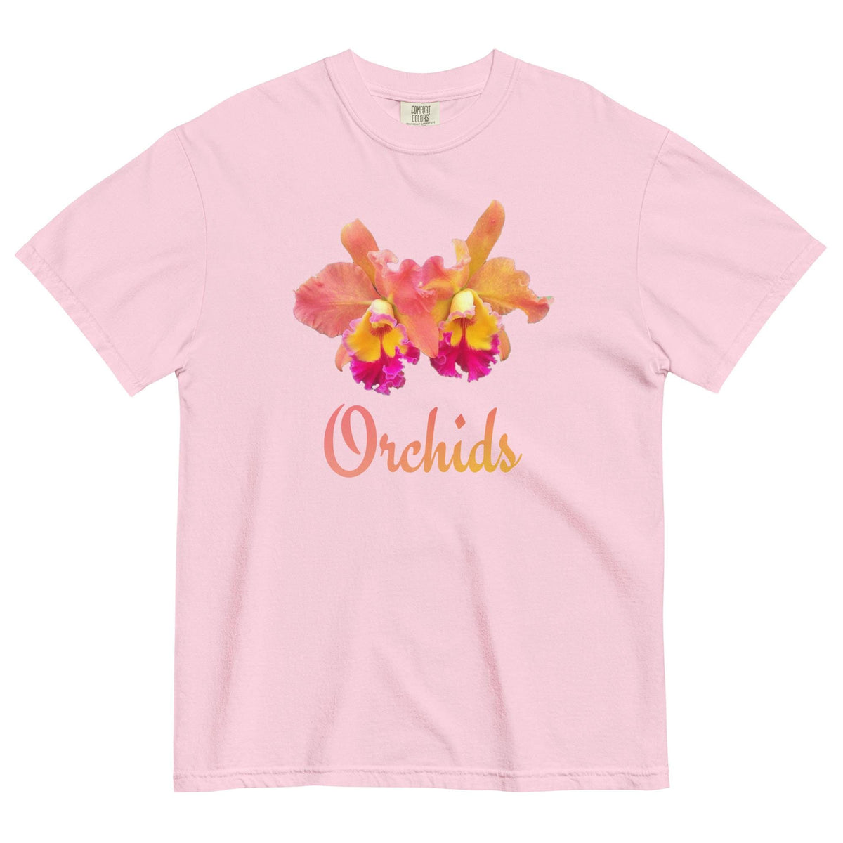 Orchids Comfort Colors t-shirt Tropical flowers tee gift for Orchid lover Unisex garment-dyed Hawaiian flowers t-shirt