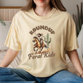 Funny Cowgirl Mom Shirt: Comfort Colors Back to School Tee