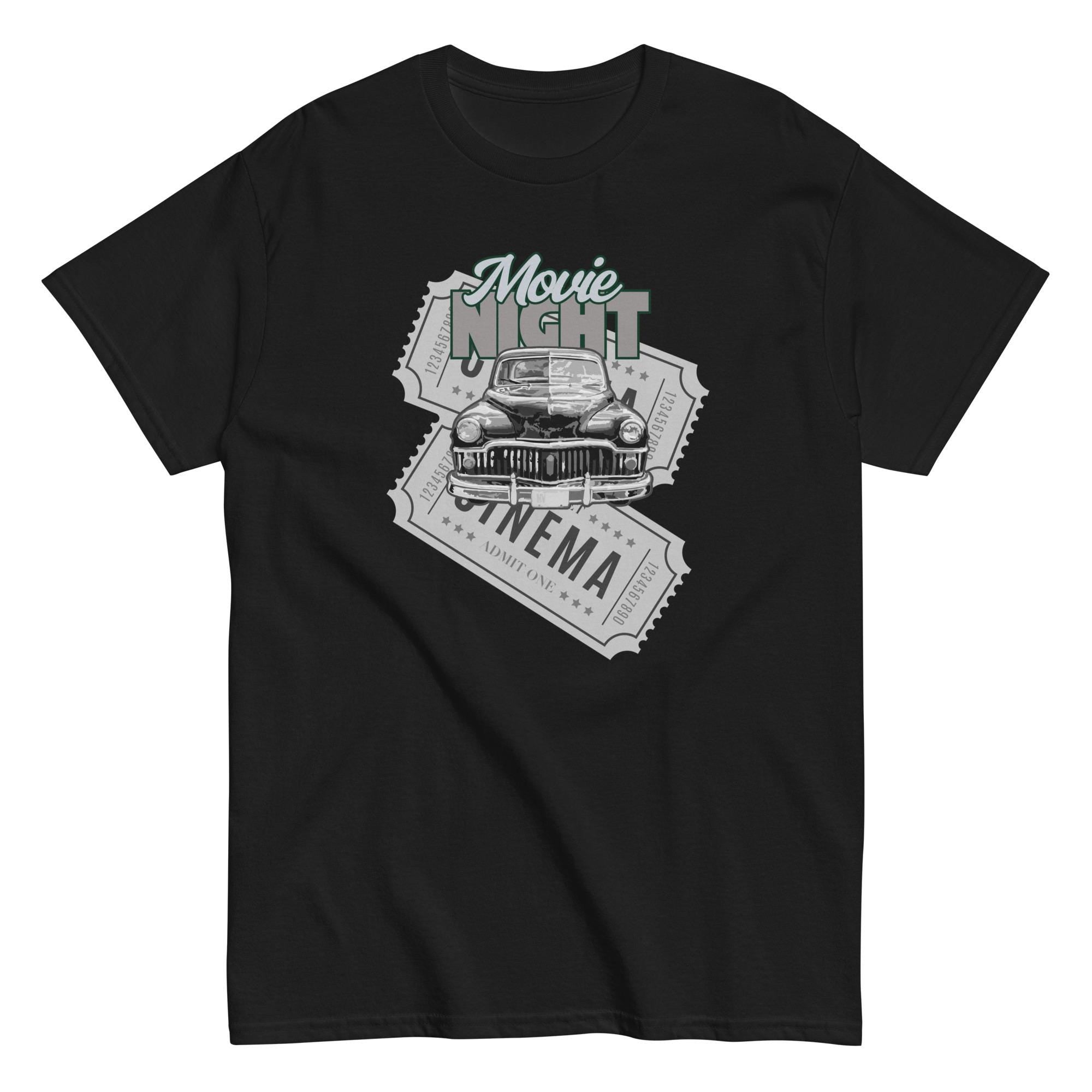 Retro Movie Shirt Movie Night Cinema t-shirt Gildan movie tee Unisex classic tee
