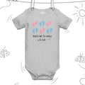 Christian Baby Footprints Bodysuit: Teach Me to Walk, LDS Baby Gift
