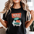 Retro Movie Shirt Comfort Colors Movie Night Mid Century T-Shirt gift for Cinema buff, movie lover gift