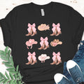 Pink Bows Western Shirt: Coquette Cowgirl Boots Tee