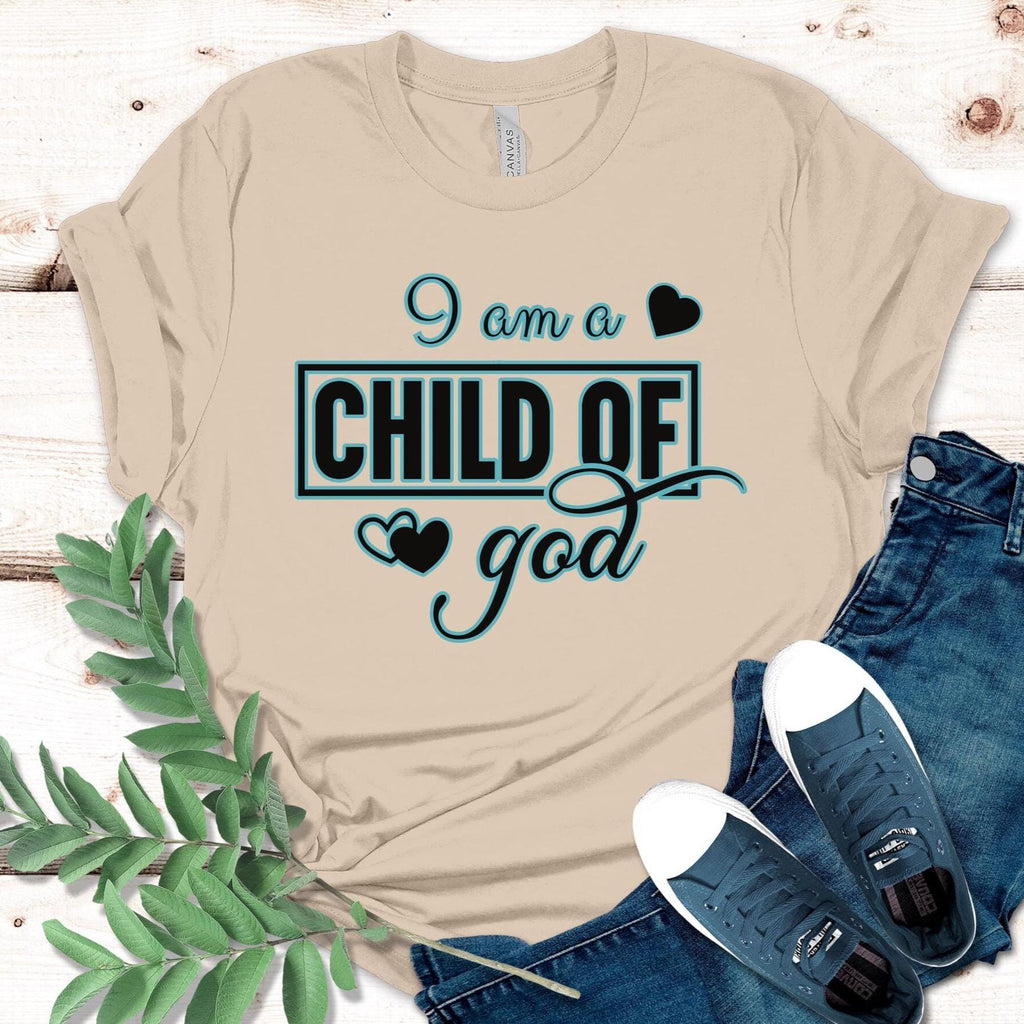 Child of God T-Shirt: Minimalist Christian Tee