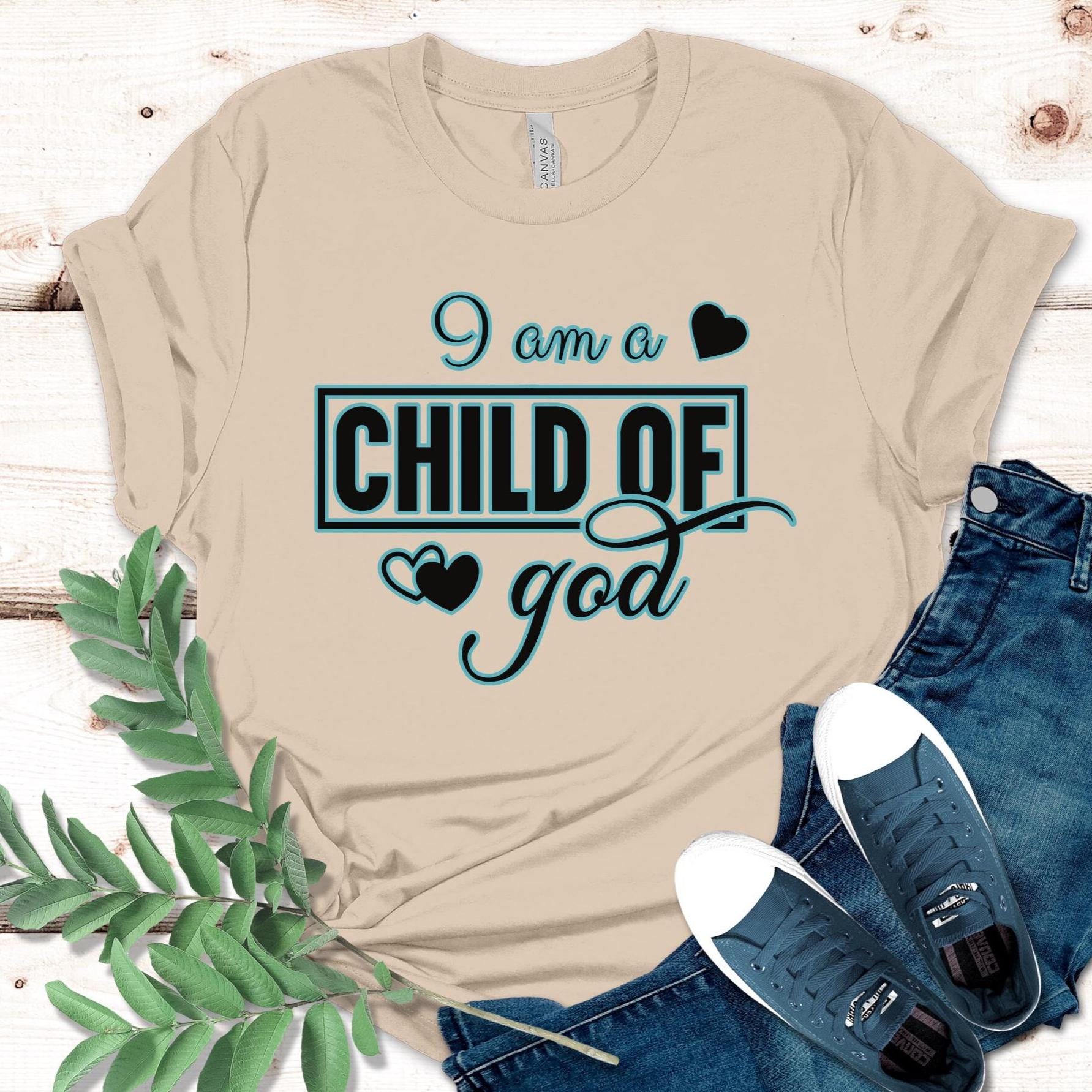 Child of God T-Shirt: Minimalist Christian Tee