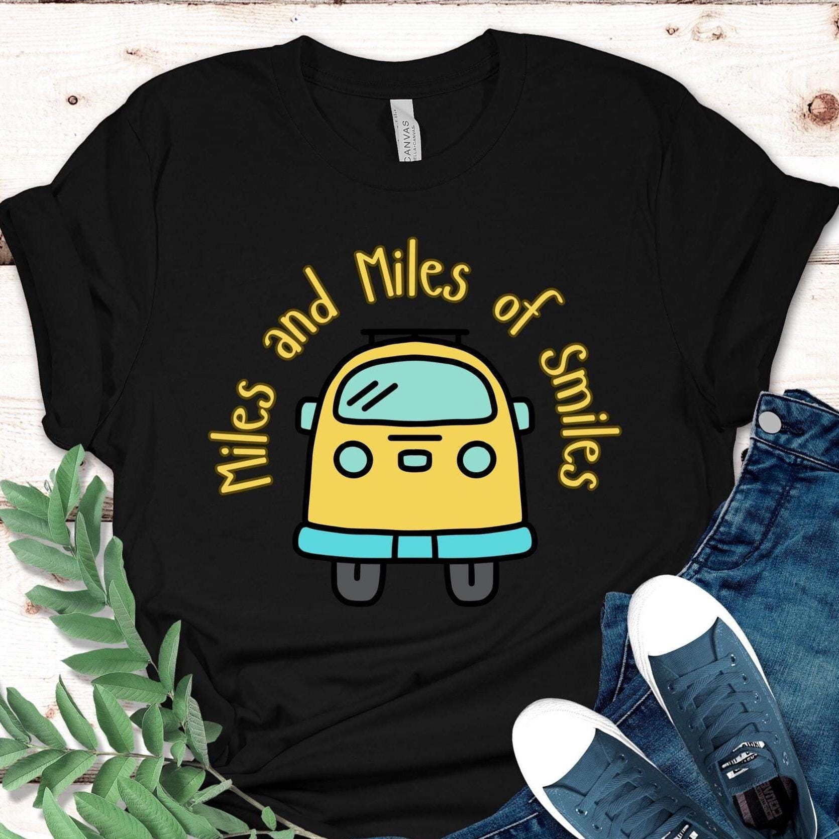 Van Life T-Shirt: Nomad Road Trip Tee - Bus Lover Gift