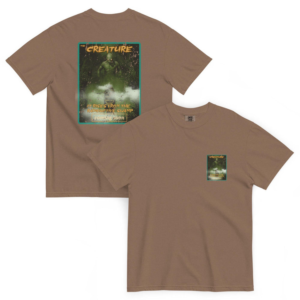 Retro Creature Sci Fi T-Shirt Comfort Colors Sci Fi movie poster style tee