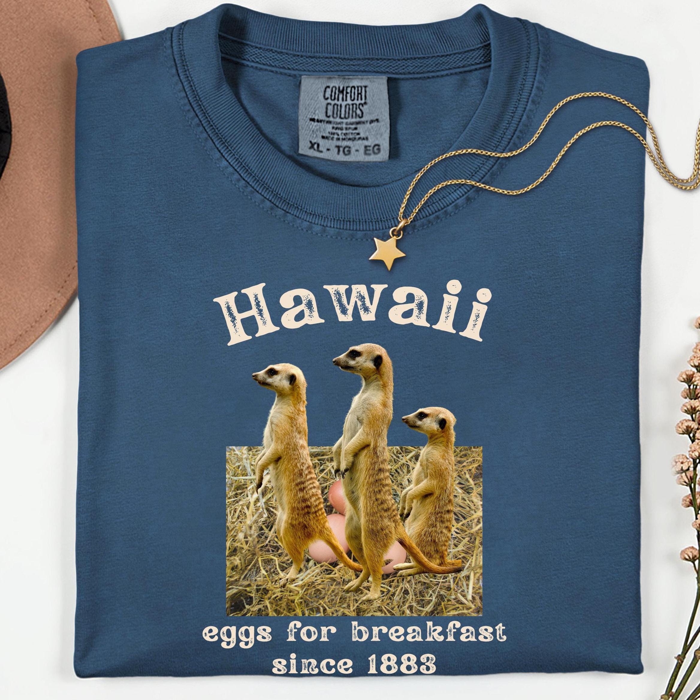 Hawaii Mongoose Shirt Comfort Colors funny Hawaii tee gift for Hawaii lover Kama'aina t-shirts