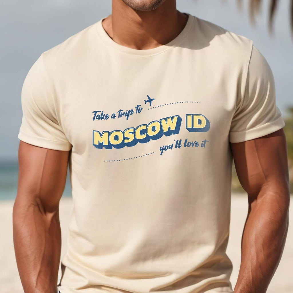 Funny Moscow Idaho T-Shirt: Idahoan Gift Tee