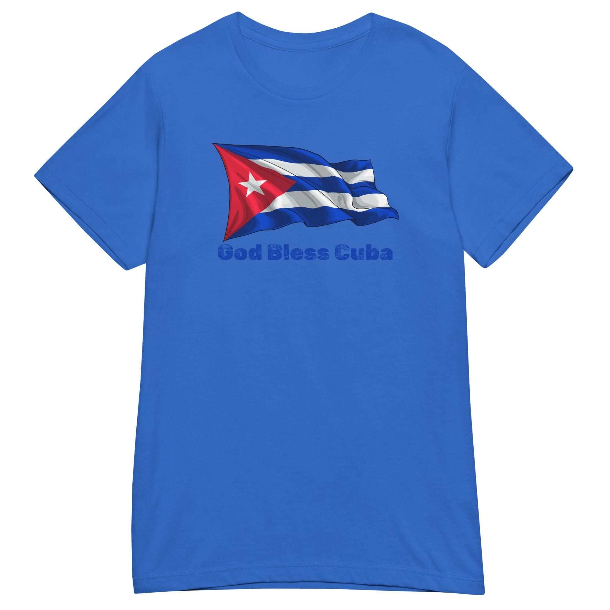 God Bless Cuba Shirt Women’s Cuba t-shirt Support Cubanos t-shirt