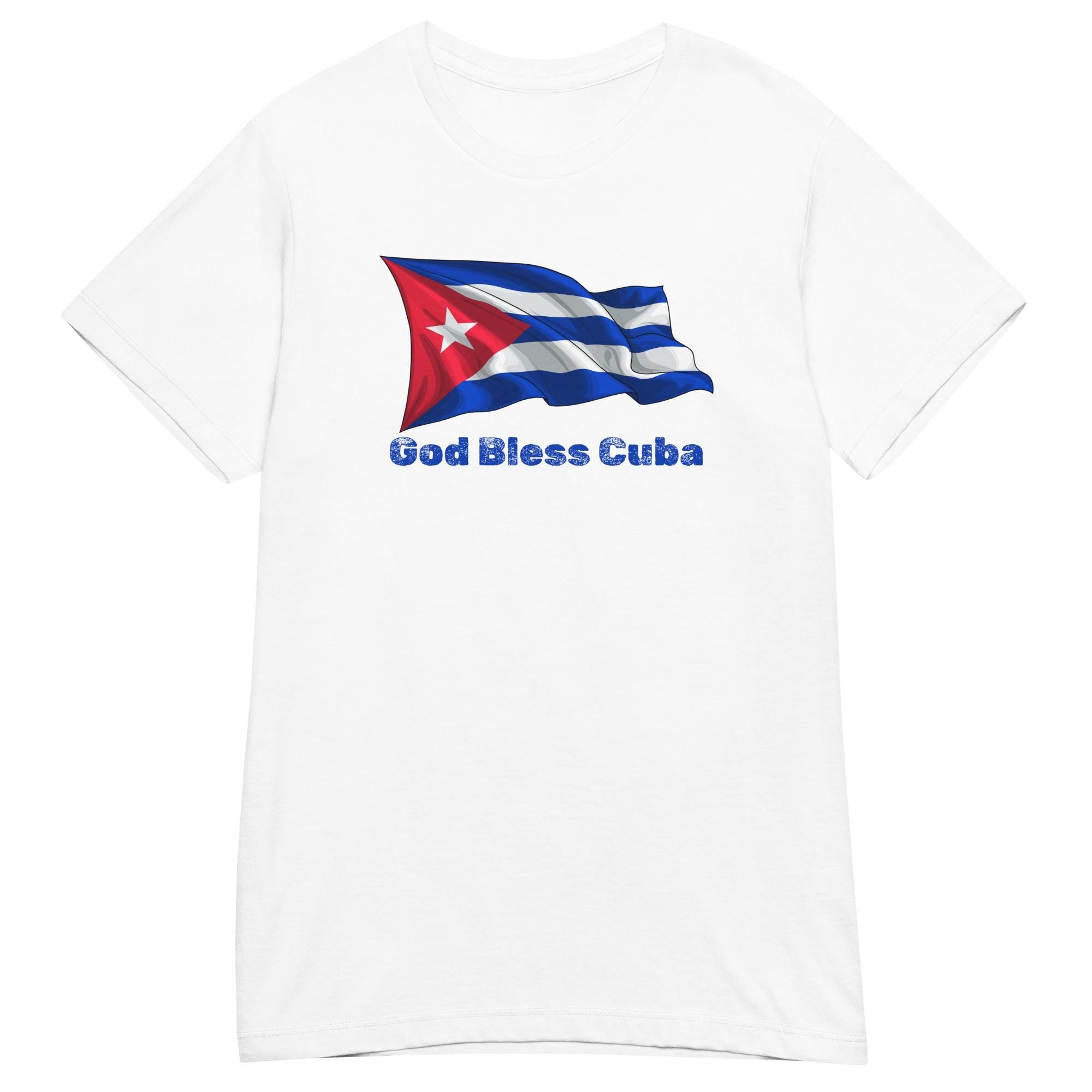 God Bless Cuba Shirt Women’s Cuba t-shirt Support Cubanos t-shirt