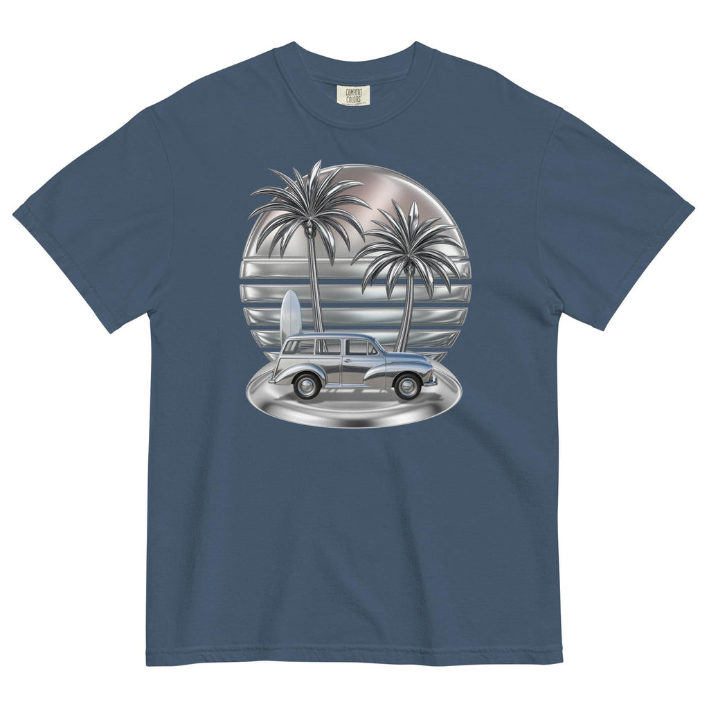 Tropical classic car shirt Comfort Colors Chrome sunset t-shirt