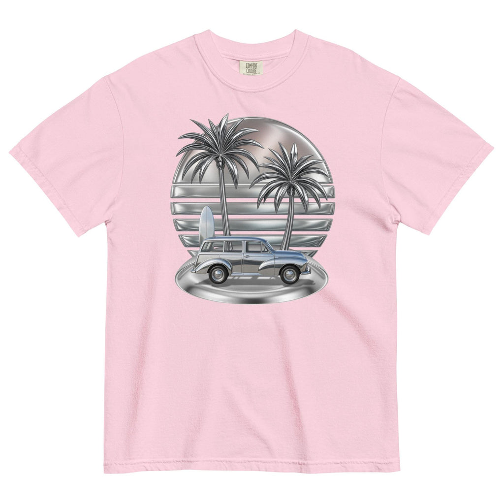 Tropical classic car shirt Comfort Colors Chrome sunset t-shirt