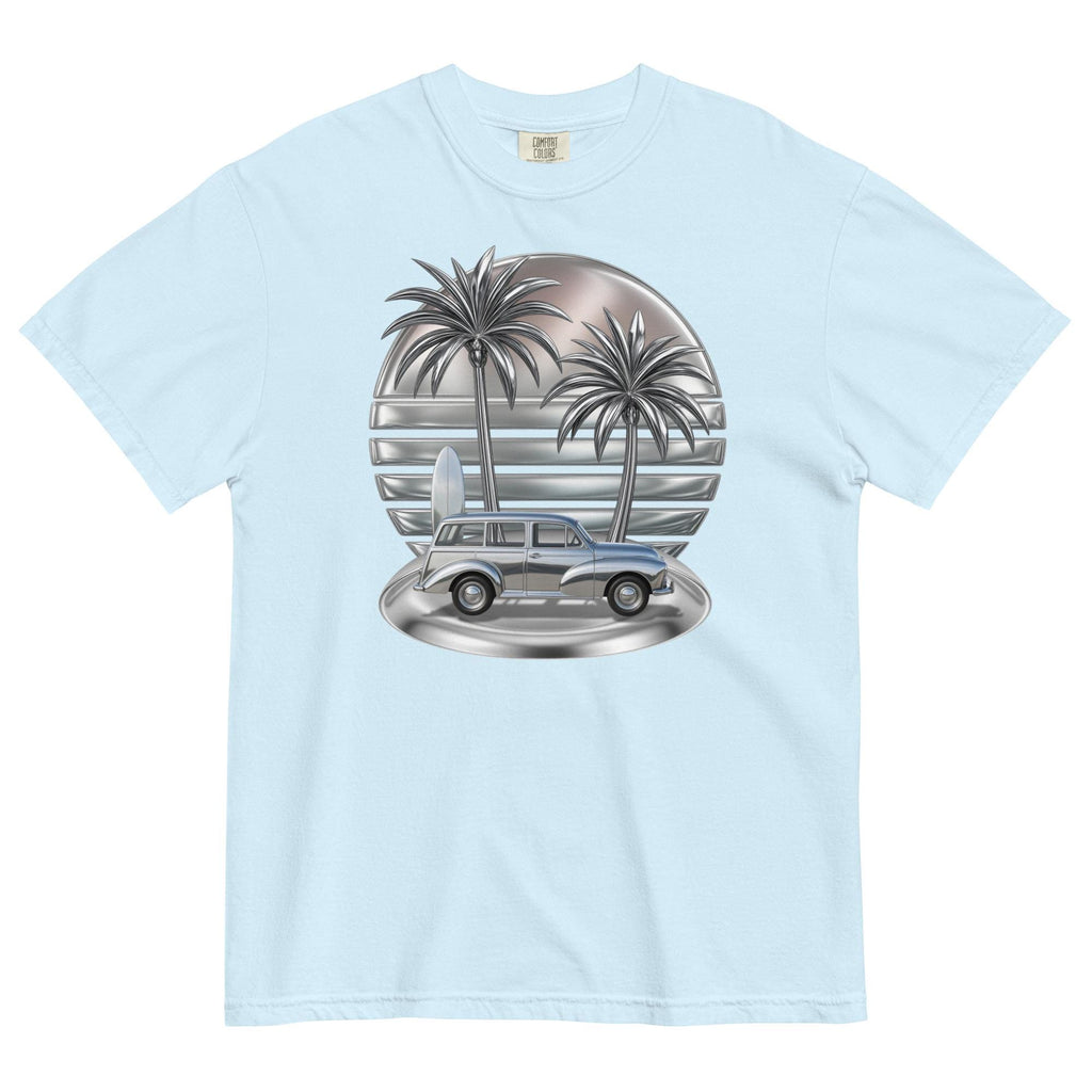 Tropical classic car shirt Comfort Colors Chrome sunset t-shirt
