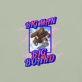 Bigfoot Snowboard Comfort Colors shirt, Bigfoot Big Man t-shirt front and back print Unisex garment-dyed heavyweight t-shirt