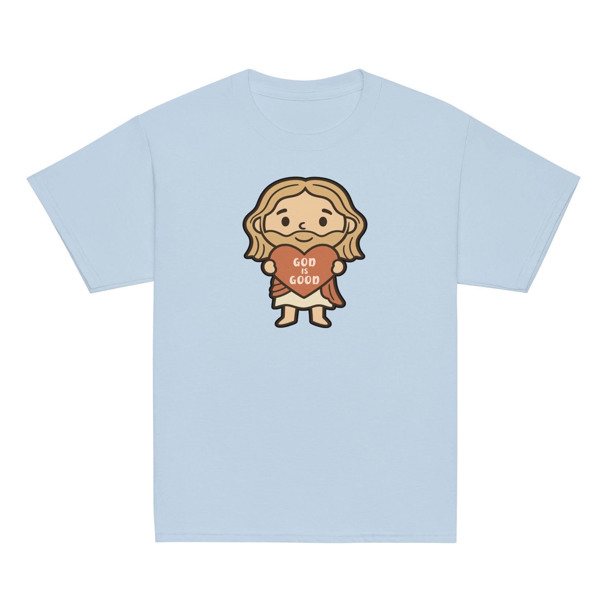 God is Good Youth classic tee Christian kids t-shirt Jesus Youth tees