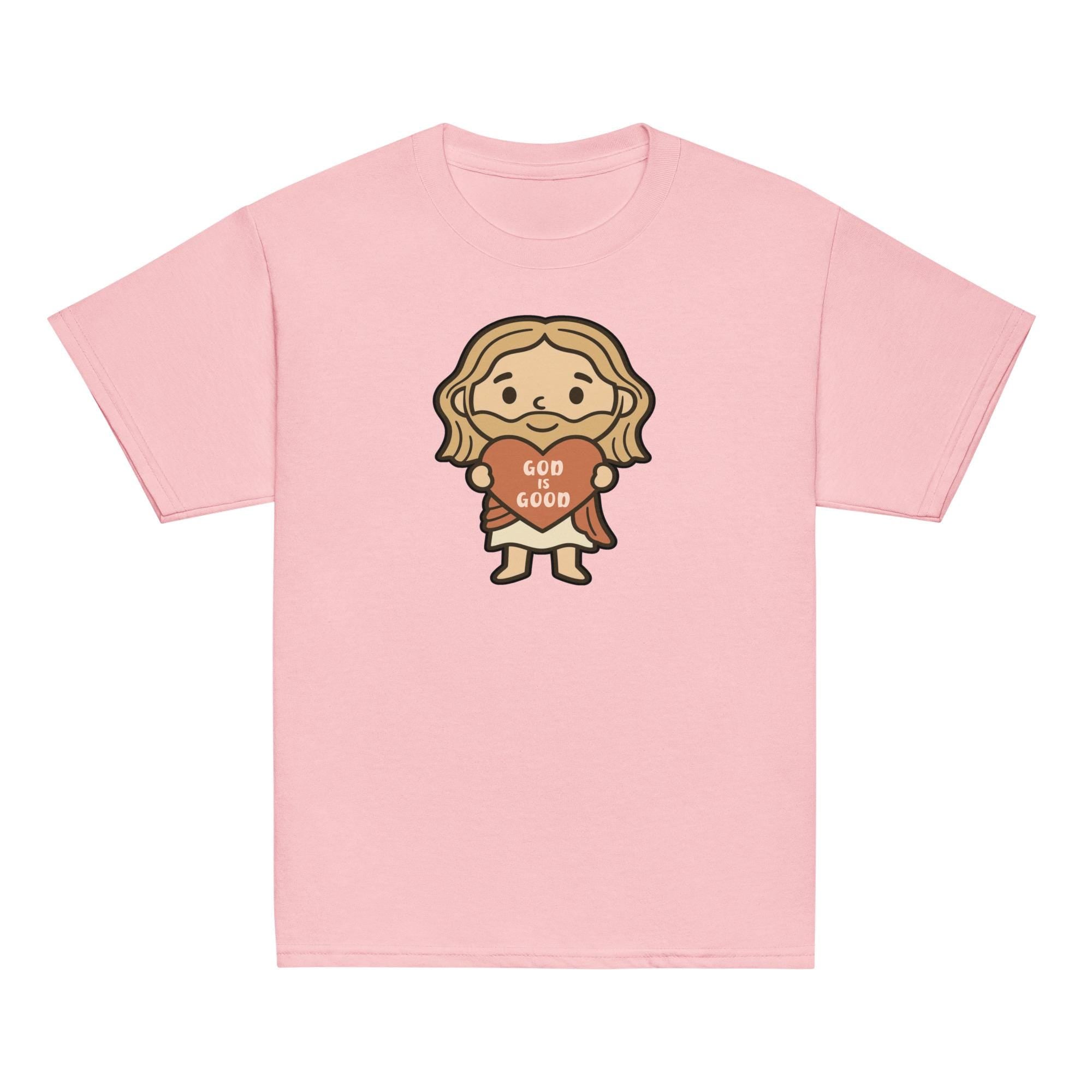 God is Good Youth classic tee Christian kids t-shirt Jesus Youth tees