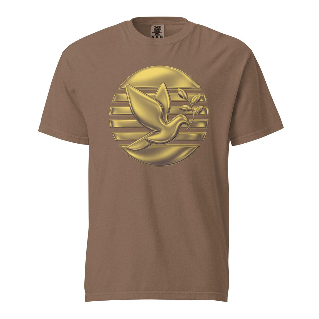 Dove of Peace T-Shirt Comfort Colors Golden Dove tee Unisex garment-dyed heavyweight t-shirt