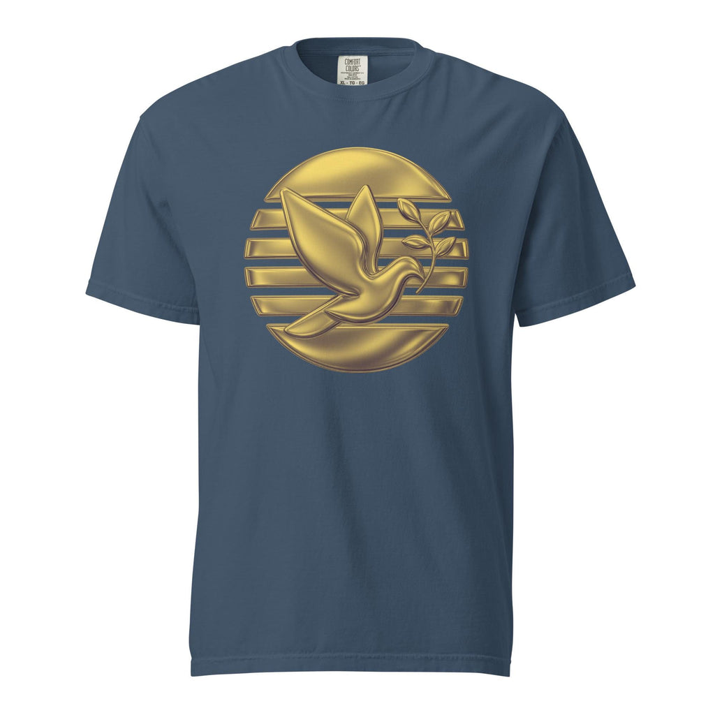 Dove of Peace T-Shirt Comfort Colors Golden Dove tee Unisex garment-dyed heavyweight t-shirt