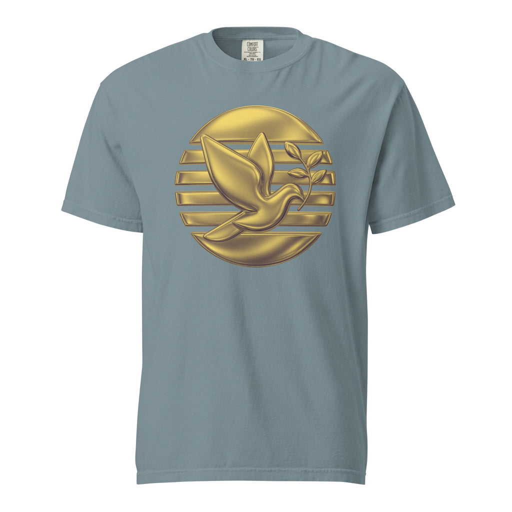 Dove of Peace T-Shirt Comfort Colors Golden Dove tee Unisex garment-dyed heavyweight t-shirt