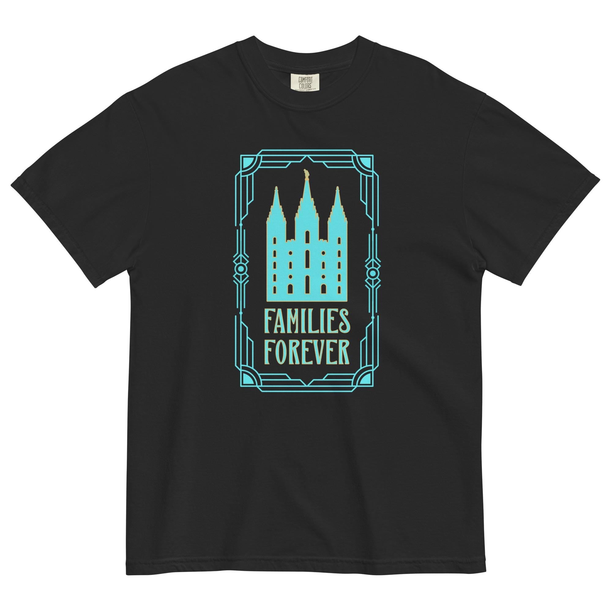 Families Forever T-Shirt Comfort Colors LDS Temple Shirt Families Forever tee