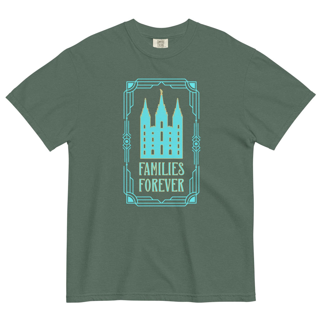 Families Forever T-Shirt Comfort Colors LDS Temple Shirt Families Forever tee