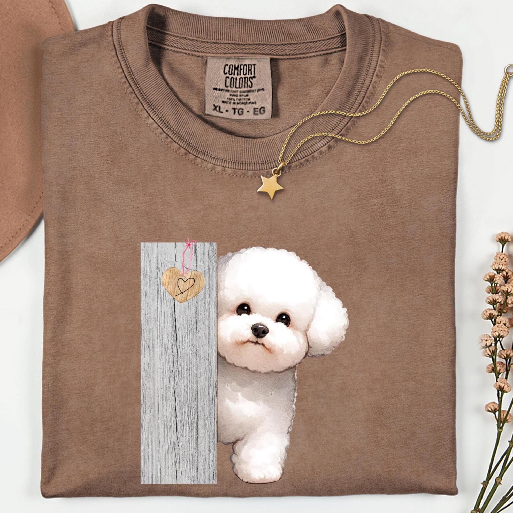 Bichon puppy shirt Comfort Colors Bichon Frise t-shirt gift