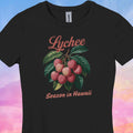 Vintage Lychee Fruit T-Shirt: Hawaii Soft Cotton Tee