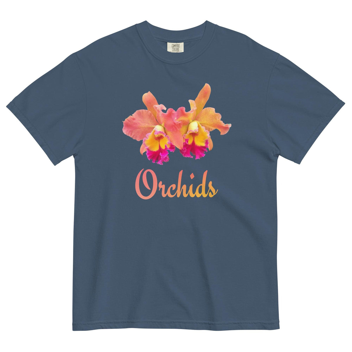 Orchids Comfort Colors t-shirt Tropical flowers tee gift for Orchid lover Unisex garment-dyed Hawaiian flowers t-shirt